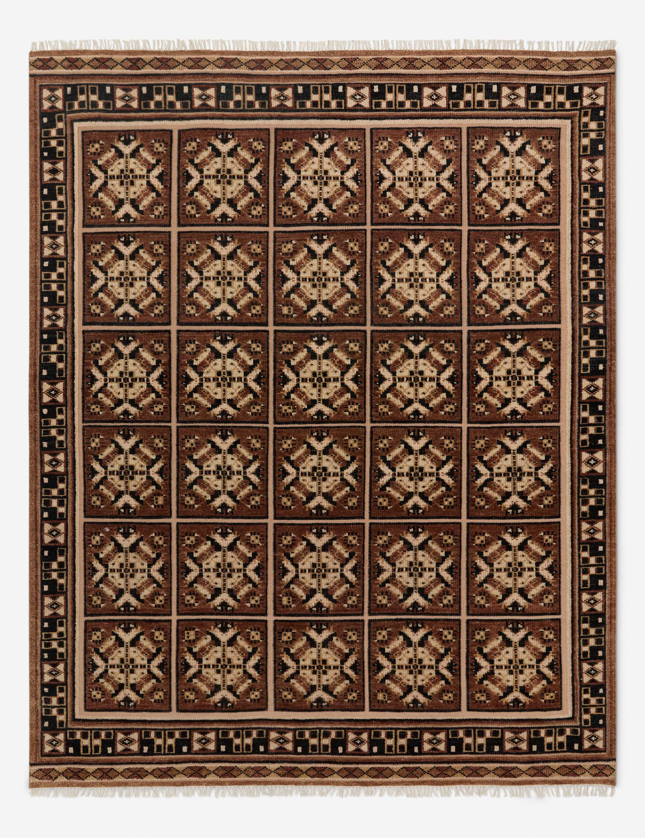 Ovidi Hand-Knotted Wool Rug | Lulu and Georgia 
