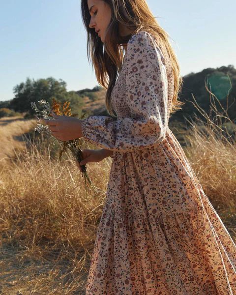 The Aimee Dress | Sand Anemone Vine | Christy Dawn