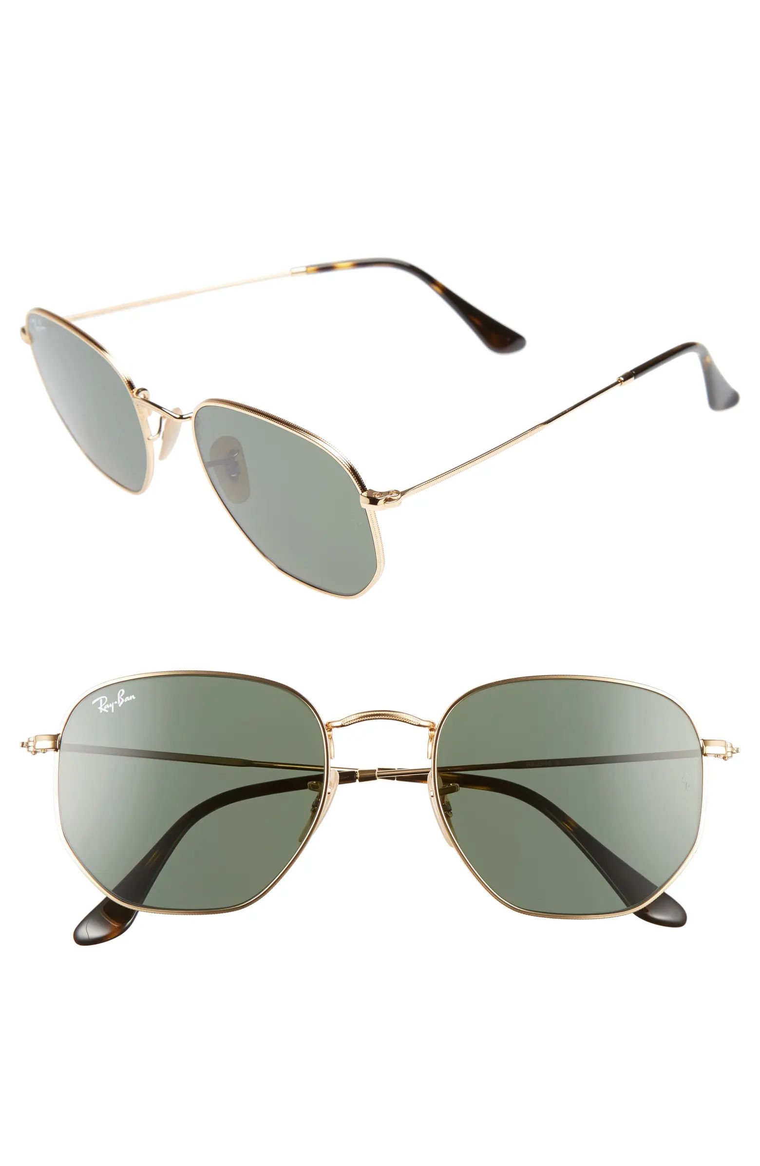 54mm Geometric Sunglasses | Nordstrom