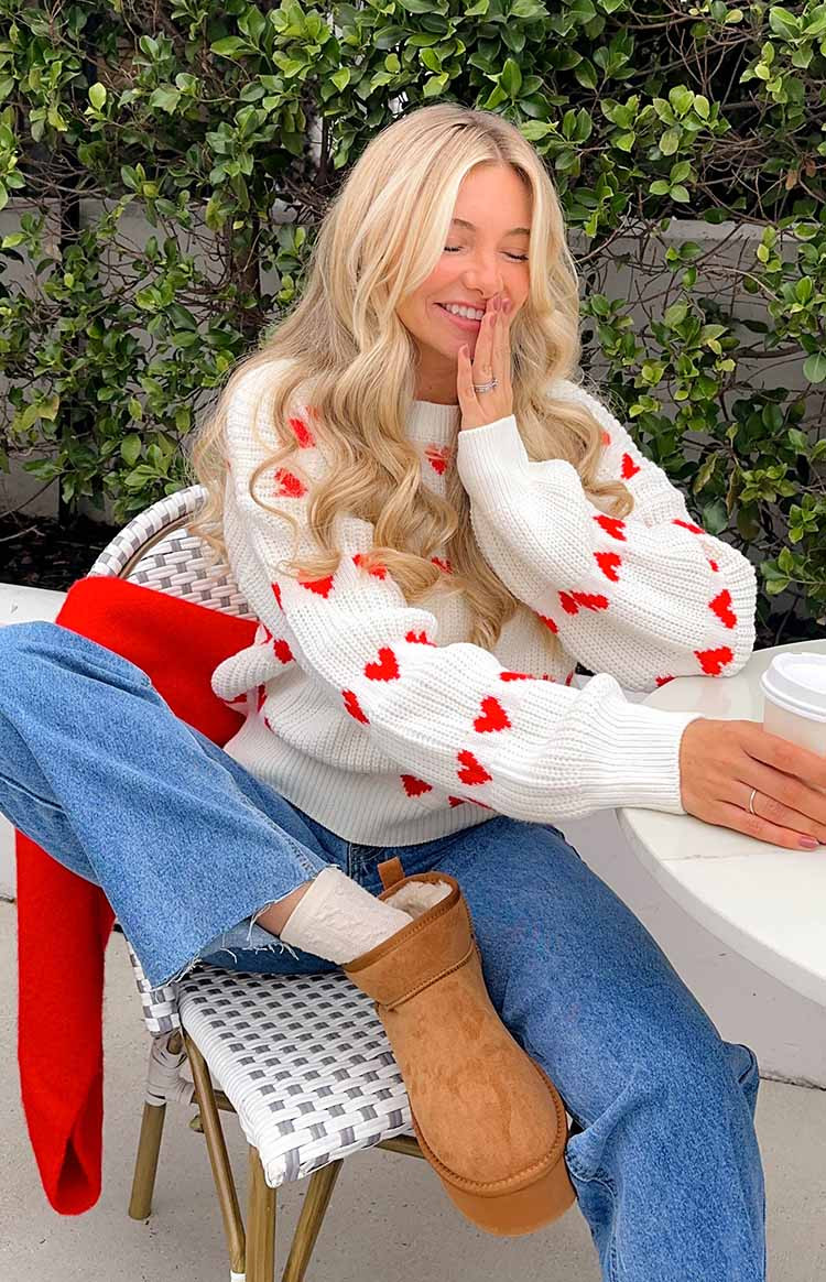 Kansis Blue Uneven Waist Jeans | Beginning Boutique (AU)