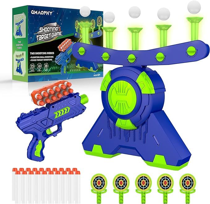 Shooting Games Toy Gift for Age 5, 6, 7, 8, 9, 10+ Years Old Kids, Glow in The Dark Boy Toy Float... | Amazon (US)