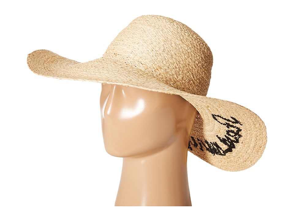 Hat Attack - The Rolling Stones Start Me Up Sun Hat (Natural) Caps | Zappos