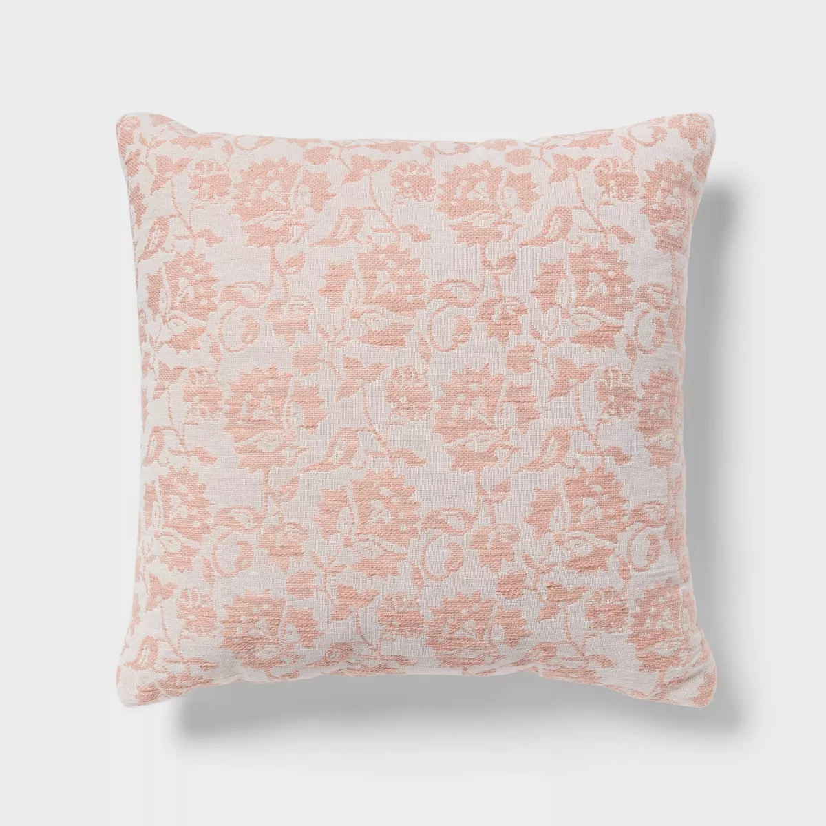 Woven Floral Decorative Pillow Euro - Threshold™ | Target