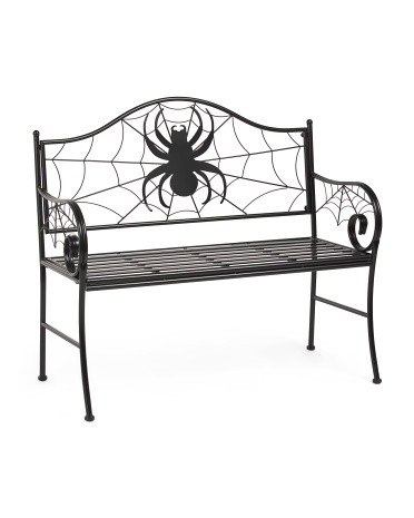 42x36 Outdoor Safe Metal Spider Bench | TJ Maxx