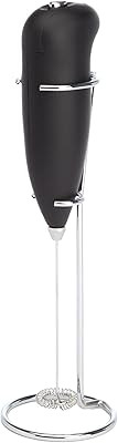 ULTRA HIGH SPEED MOTOR 19,000 RPM !, Milk Frother, With DOUBLE WHISK and STAND For quick preparat... | Amazon (US)
