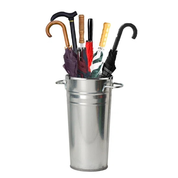 Galvanized Steel Umbrella Holder | Wayfair North America