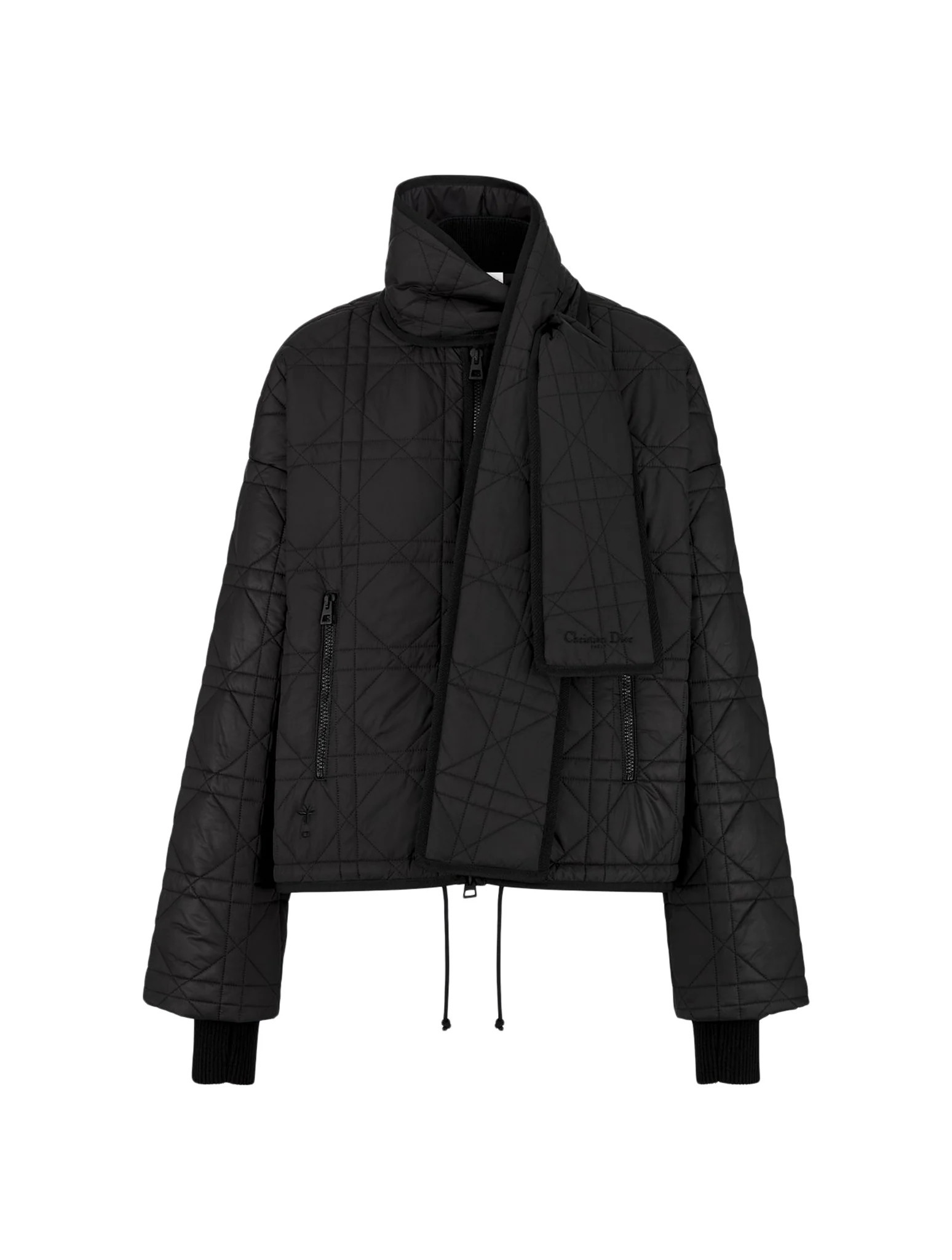 MACROCANNAGE COAT WITH SCARF COLLAR - Christian Dior - Woman | Suitnegozi INT