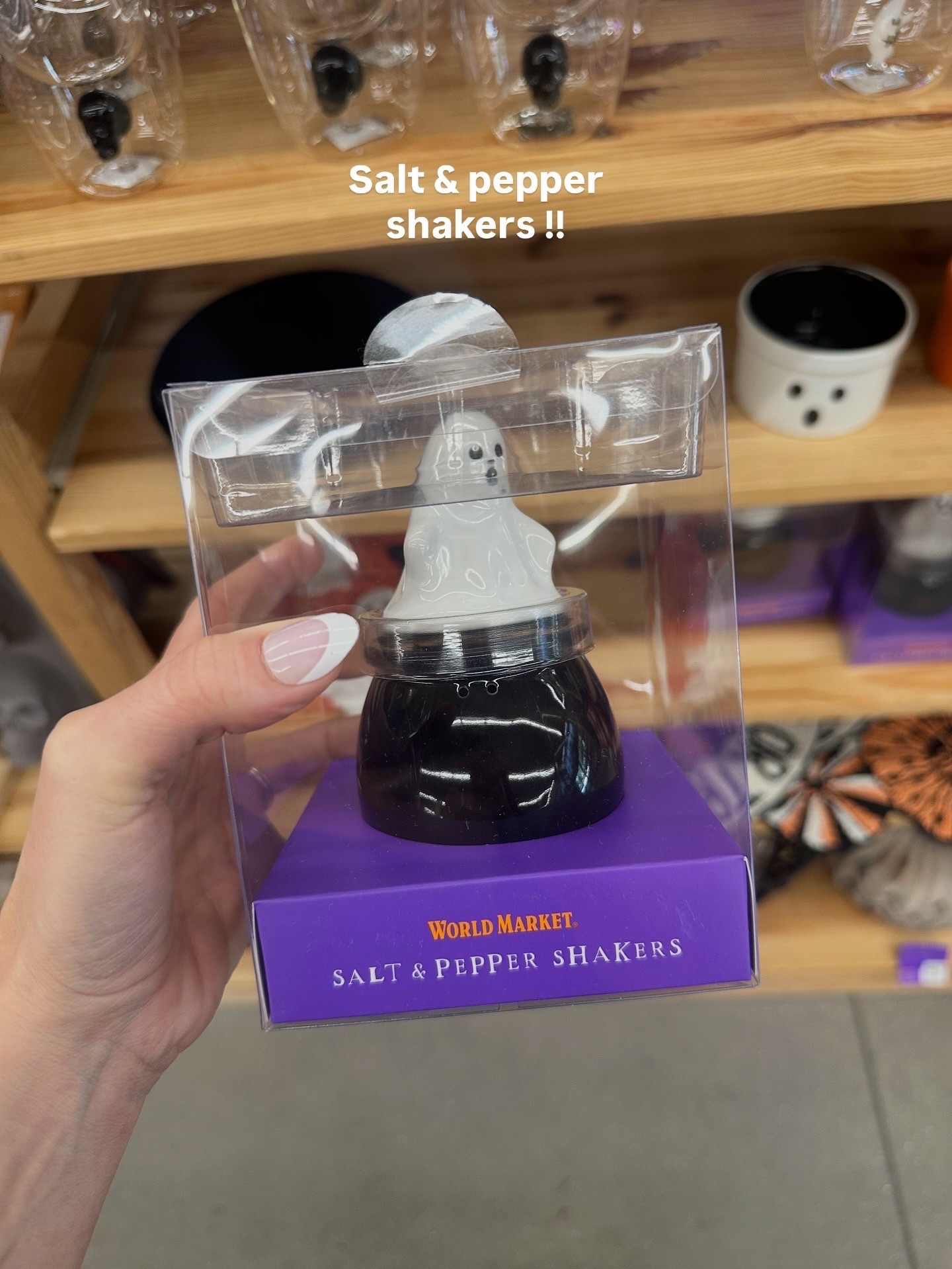 Halloween salt & pepper shakers! 👻

#LTKHalloween #LTKFindsUnder50 #LTKSeasonal