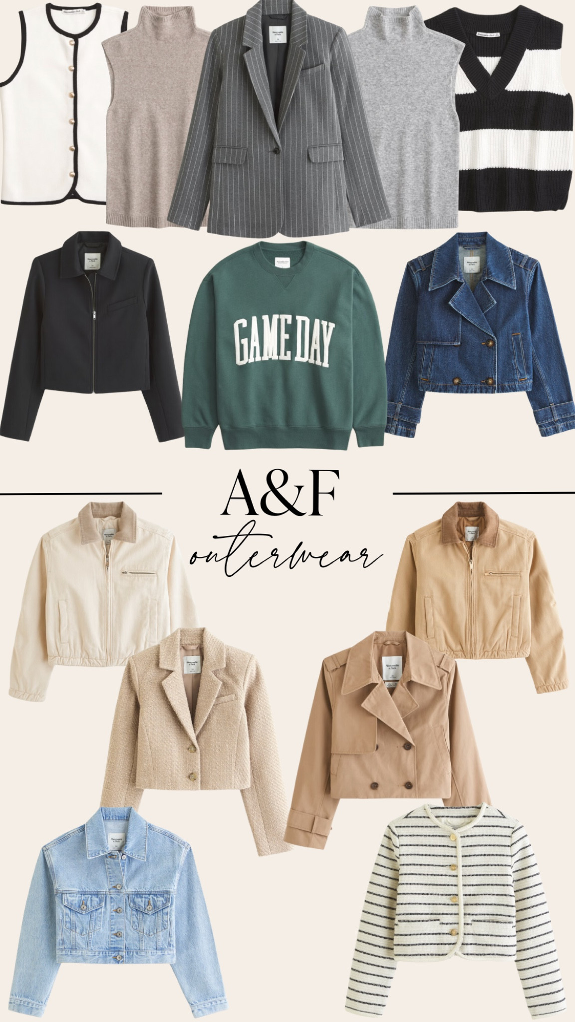 My top Abercrombie outerwear finds! 

#LTKStyleTip #LTKFindsUnder100