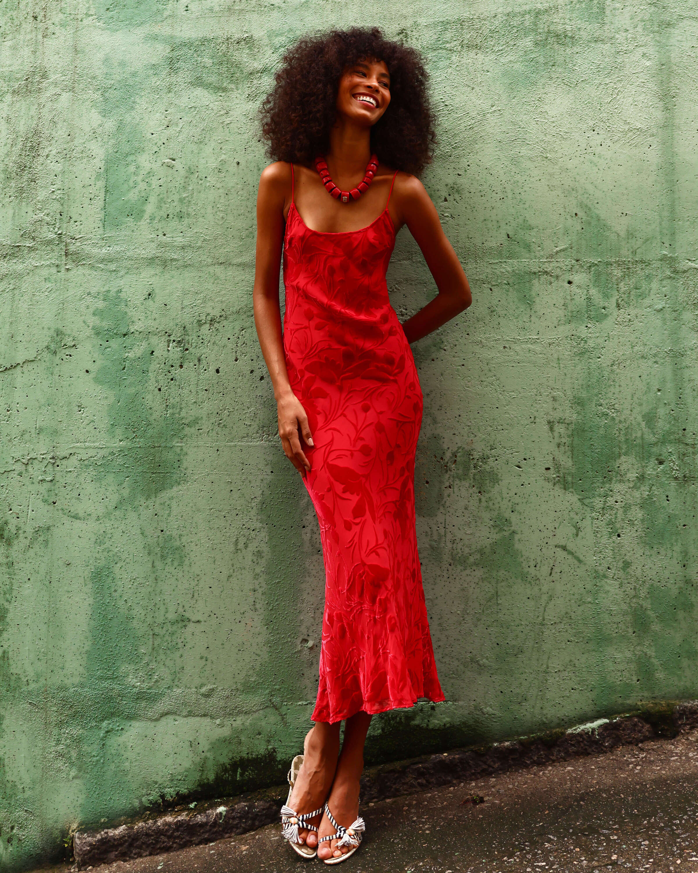 Evi Dress Red | Rat & Boa