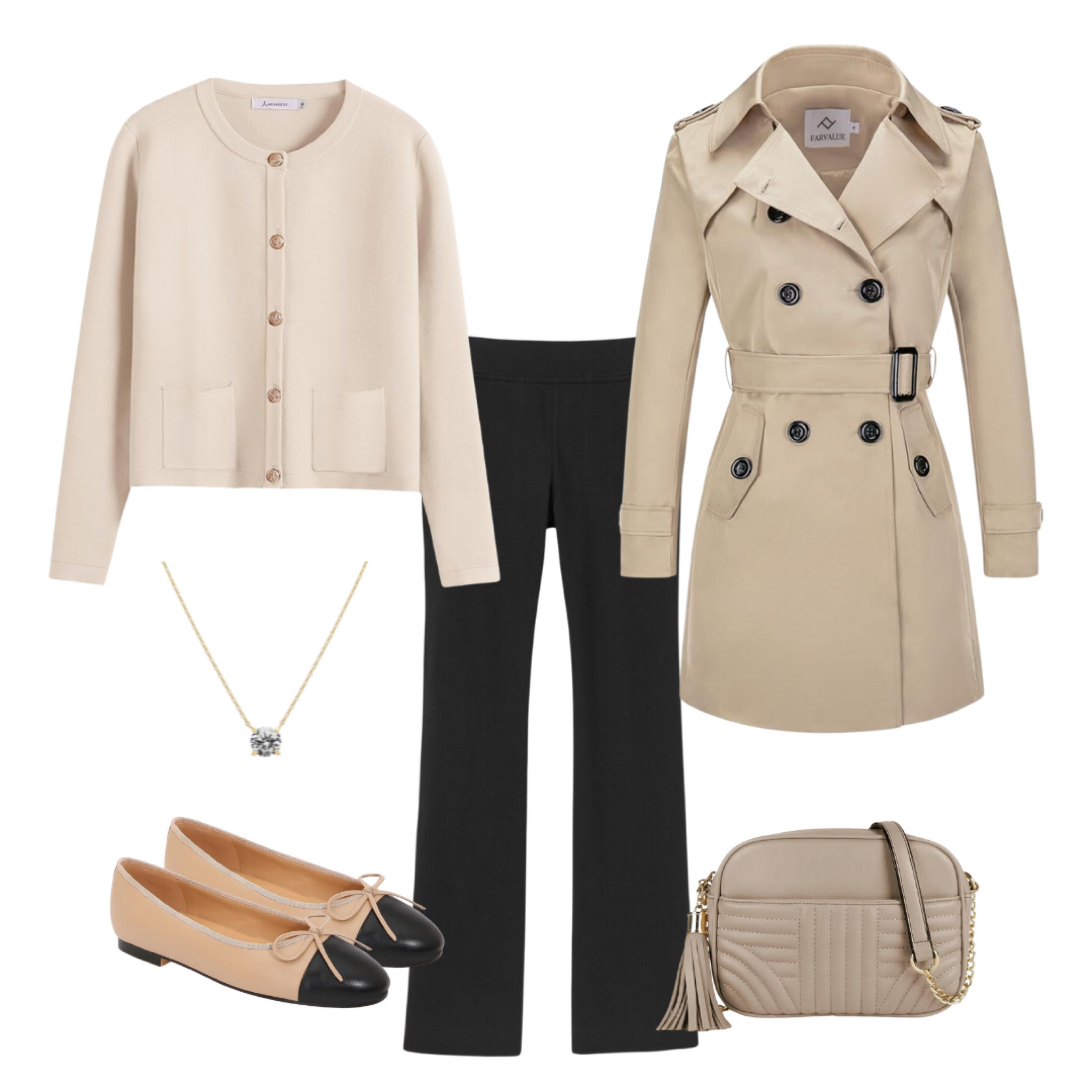 French Style On A Budget: Amazon Mini Capsule Wardrobe + Outfits