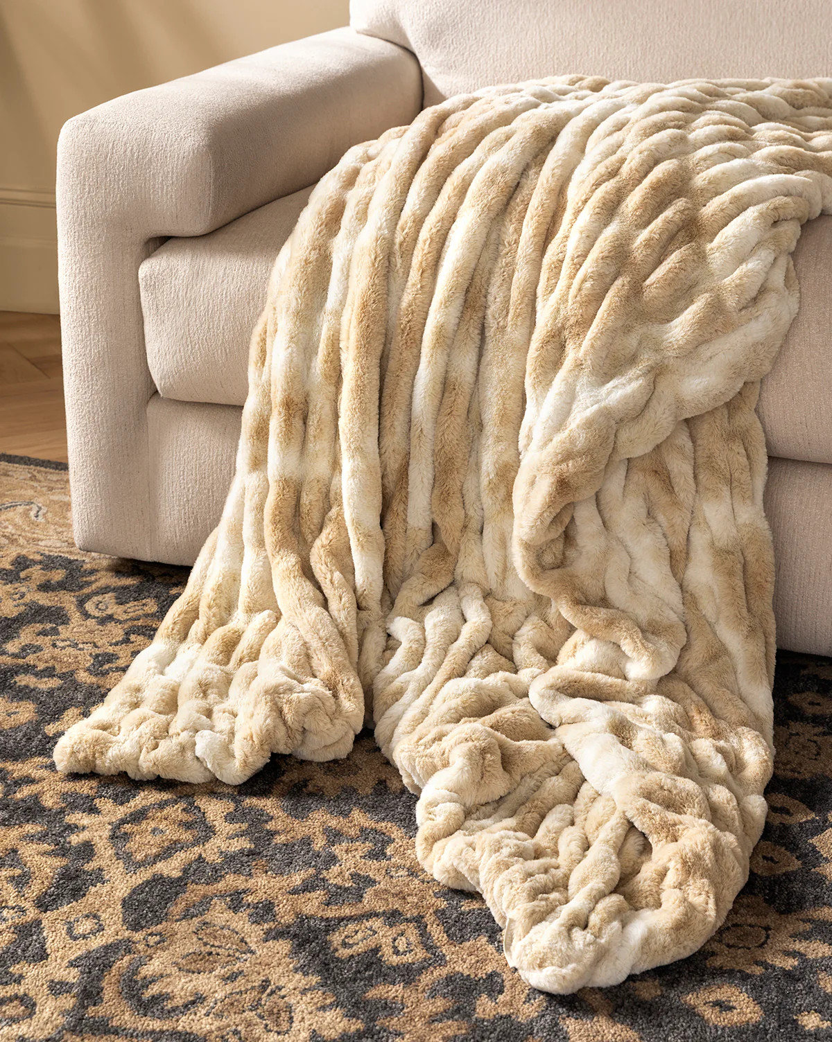 Maja Faux Fur Blanket | McGee & Co. (US)