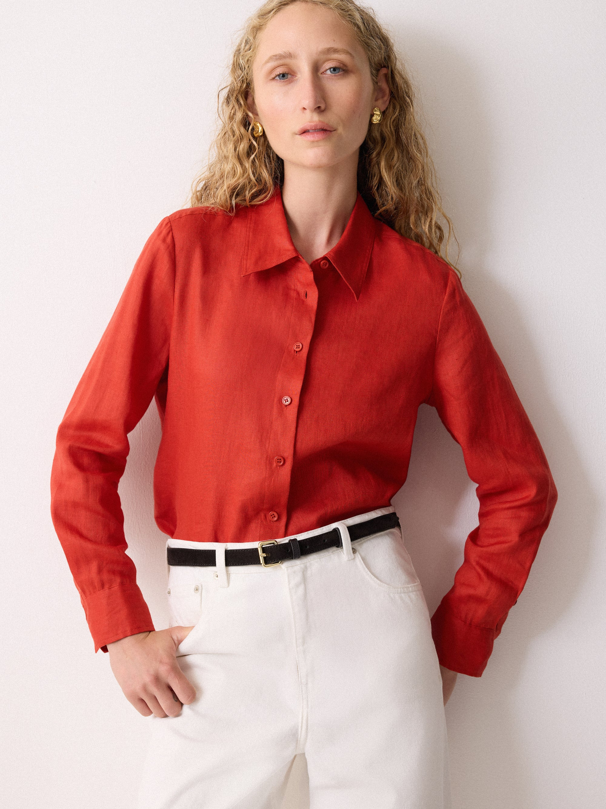 Suede Skinny Belt Suede Skinny Belt | Chocolate | Jigsaw (UK)