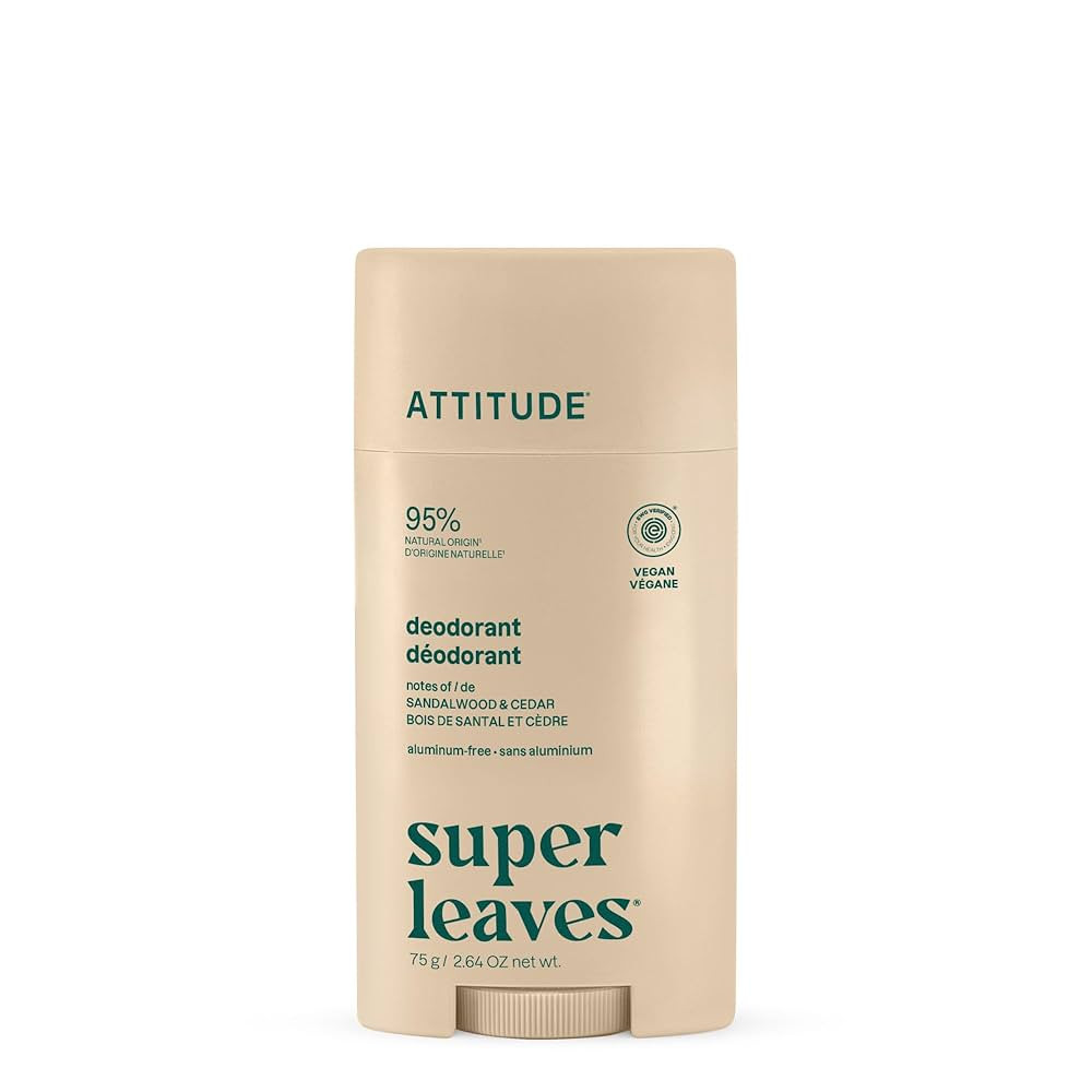 ATTITUDE Aluminum Free Deodorant, Natural Origin Ingredients, EWG Verified, Odor Control With Bak... | Amazon (US)