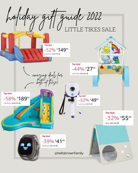 Little Tikes sale! Inflatable bounce house, slide, kids and toddler toys, play tent

#LTKGiftGuide #LTKHoliday #LTKkids