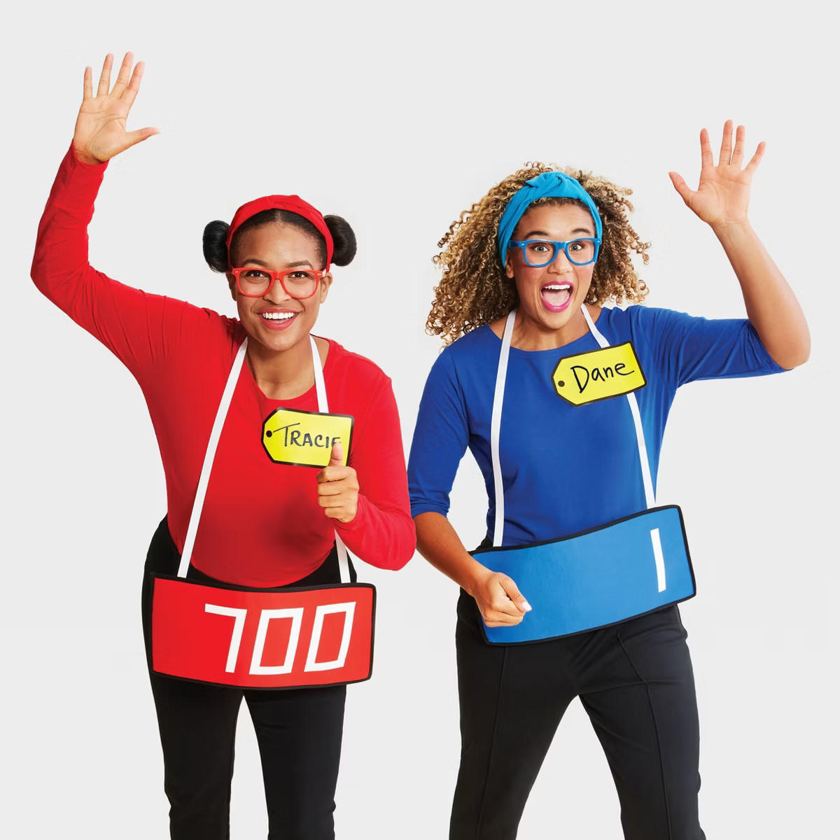 Adult Game Show Contestant Red & Blue Halloween Costume Accessory Set - Hyde & EEK! Boutique™ | Target