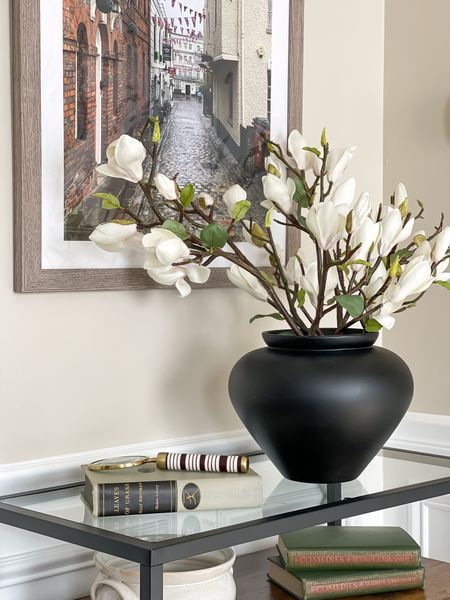 Easy simple Spring console table decor. 

#LTKstyletip #LTKSpringSale #LTKhome