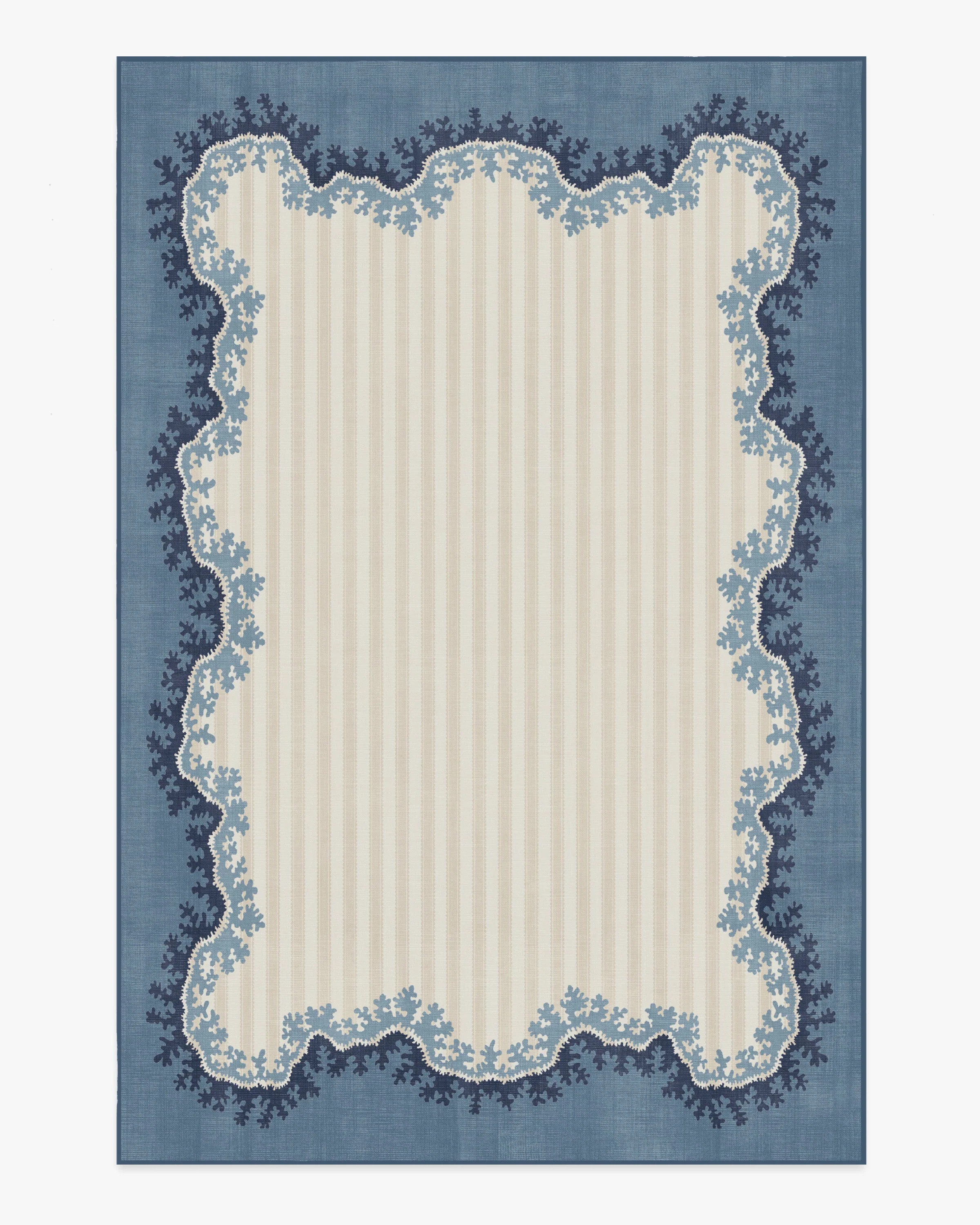 Sanderson Oxbow Indigo Tufted Rug | Ruggable | Ruggable