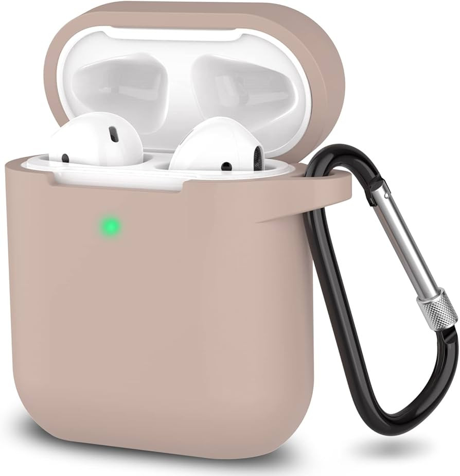 SATLITOG Case Cover with Secure Lock Keychain, Protective Silicone Cover Compatible with Apple Ai... | Amazon (US)