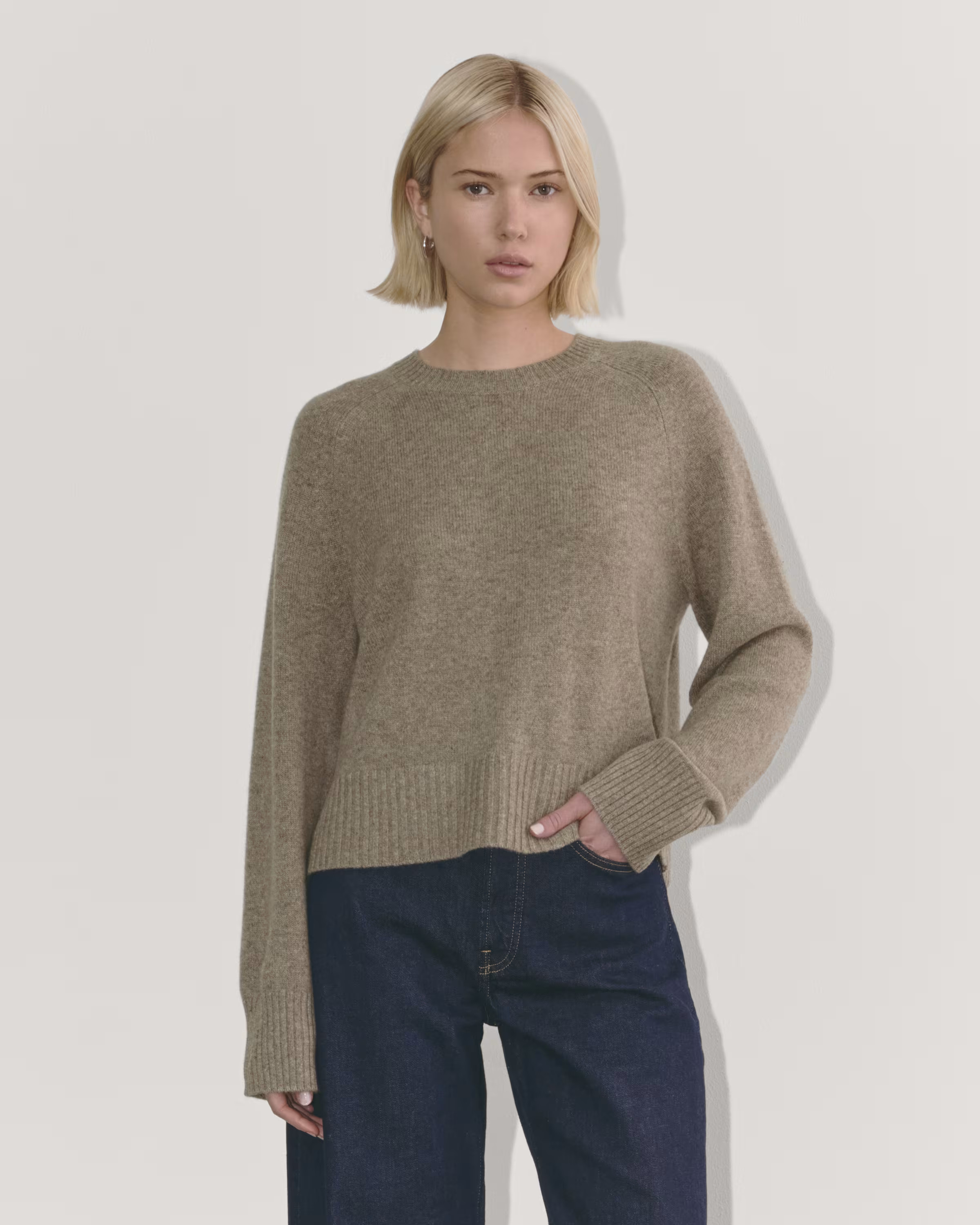 The Boxy Crew in Cashmere | Everlane
