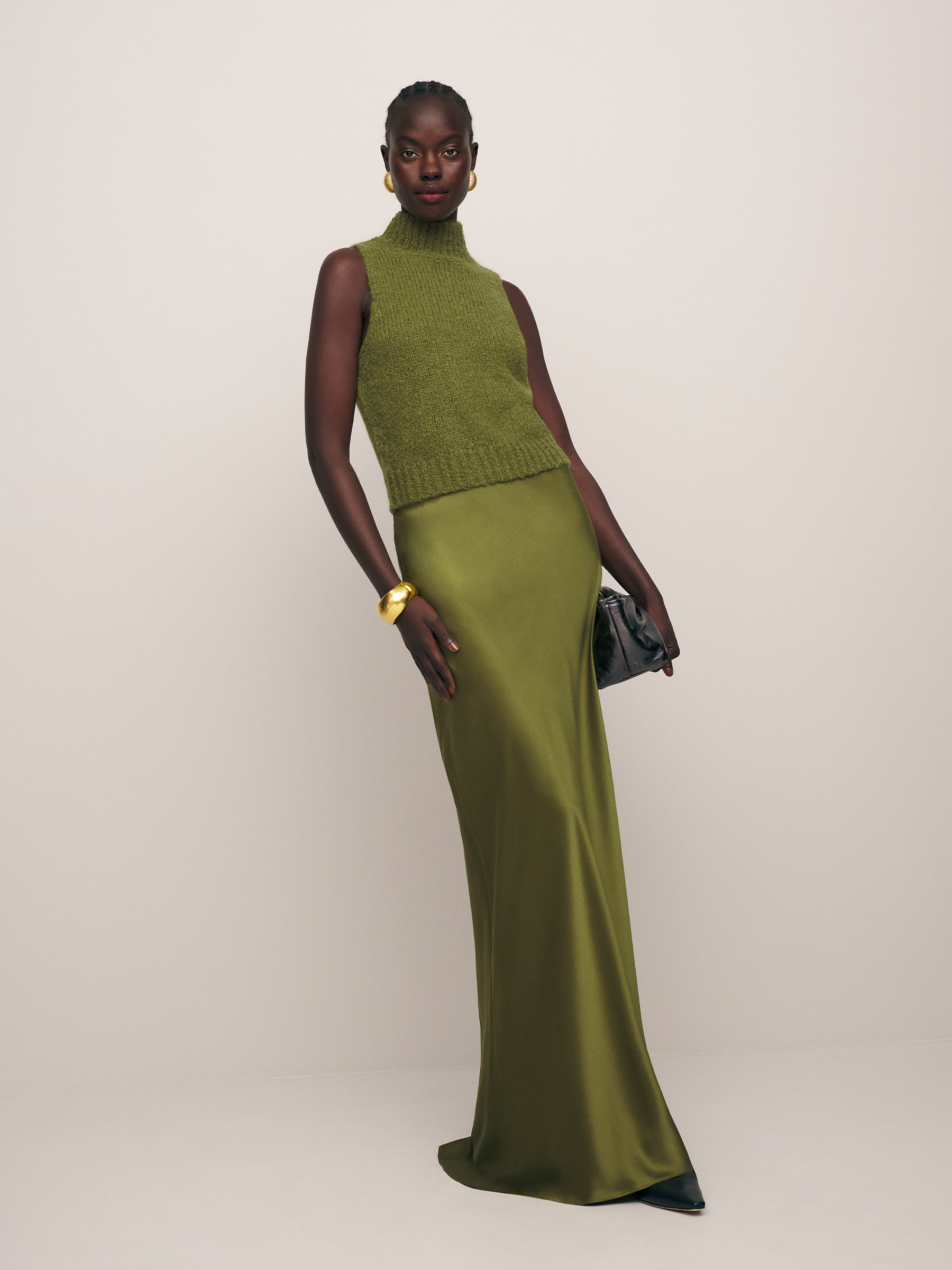 Bella Silk Skirt | Reformation (Global)