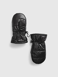 Toddler Shiny Puffer Mittens | Gap (US)