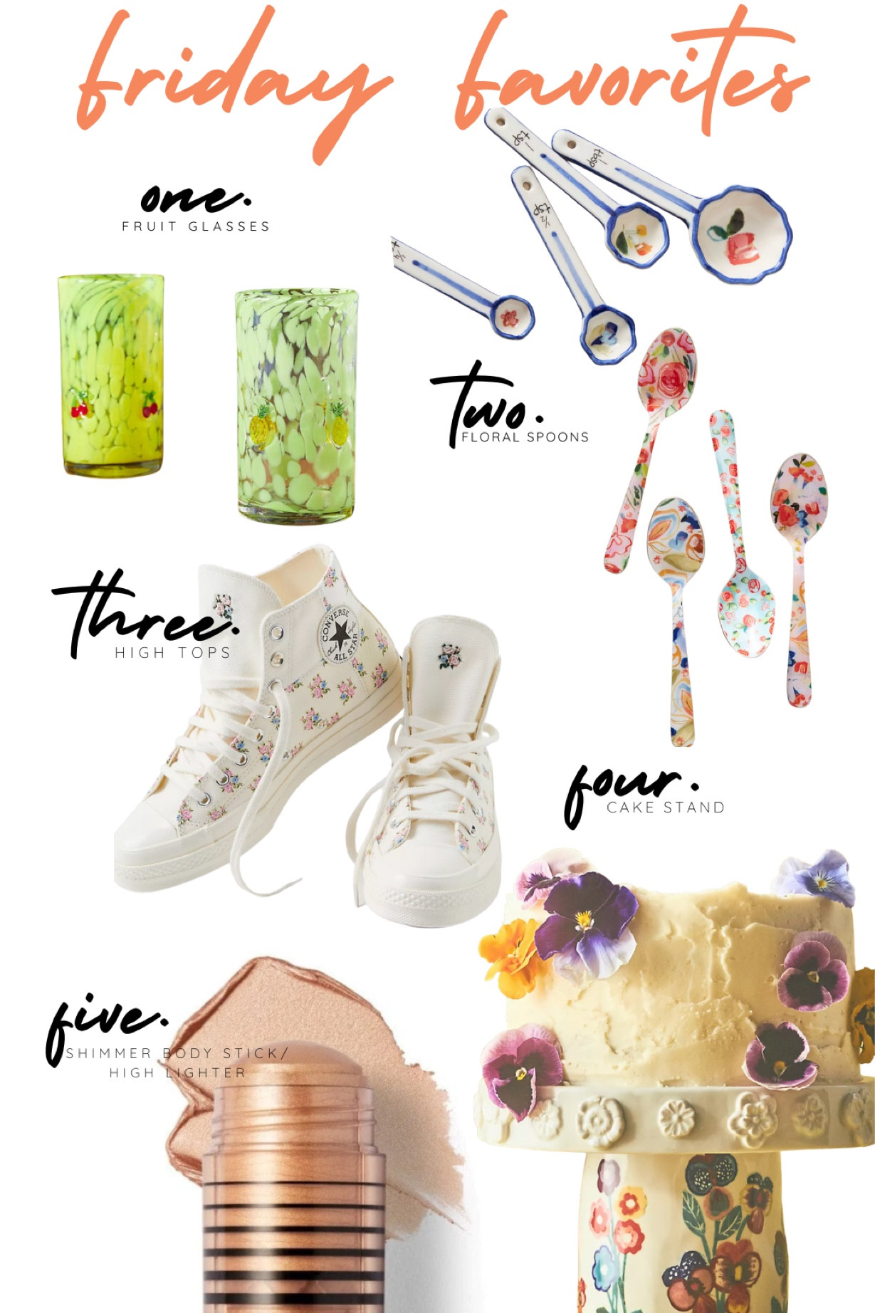Friday favorites for a spring refresh! Florals, shimmer and kitchen goodies! 

#LTKunder100 #LTKhome #LTKSeasonal