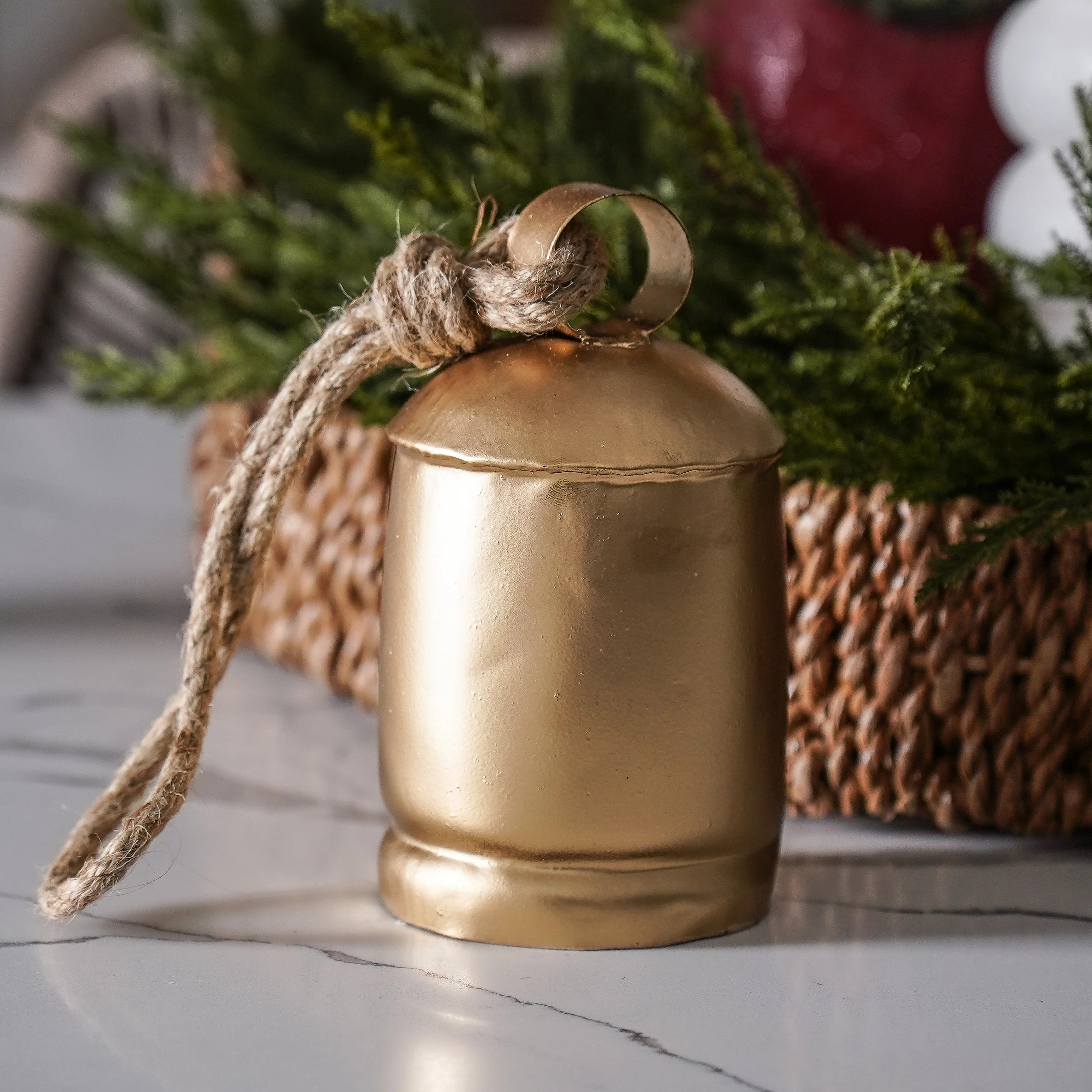 Gold Cow Bell | 6" | MJHome