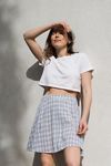 Daisy Street Plaid Pleated Mini Skirt | Urban Outfitters (US and RoW)