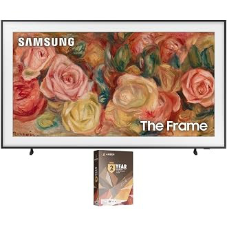 SAMSUNG QN65LS03DA 65 inch The Frame QLED 4K Smart TV (2024 Model) Bundle with 65" The Frame Cust... | Amazon (US)