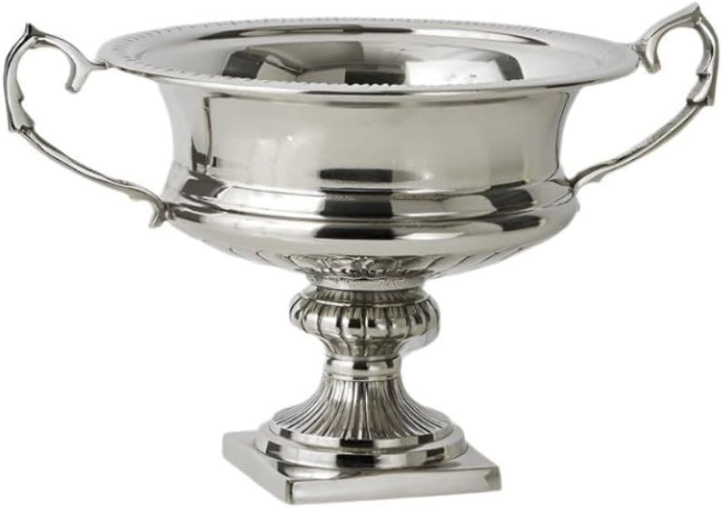 Serene Spaces Living Silver-Plated Trophy Flower Urn, Use for Home Decor, Event Centerpieces in 3 Sizes (Small - Pack of 1) | Amazon (US)