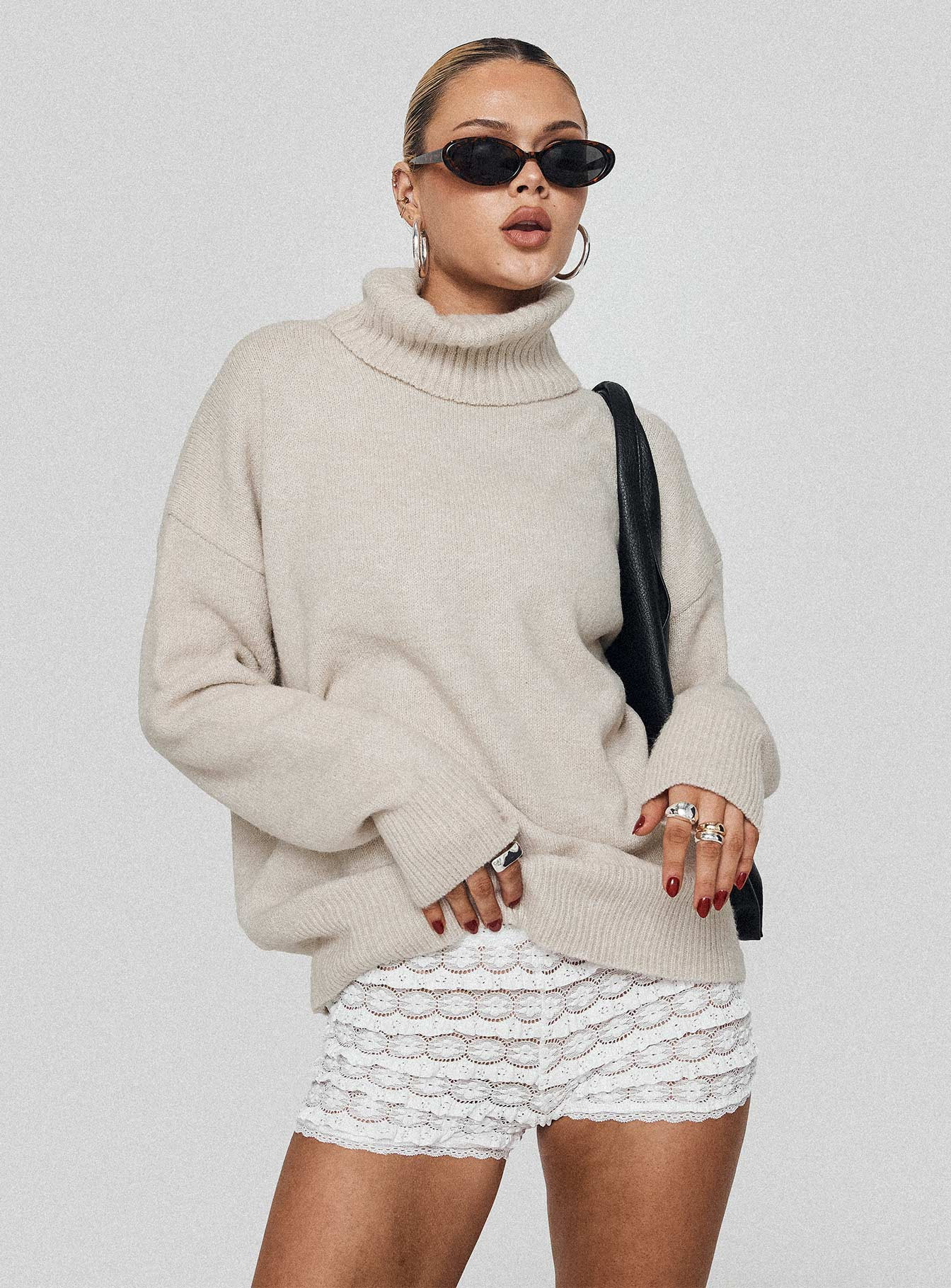 Angelis Lace Shorts White | Princess Polly US