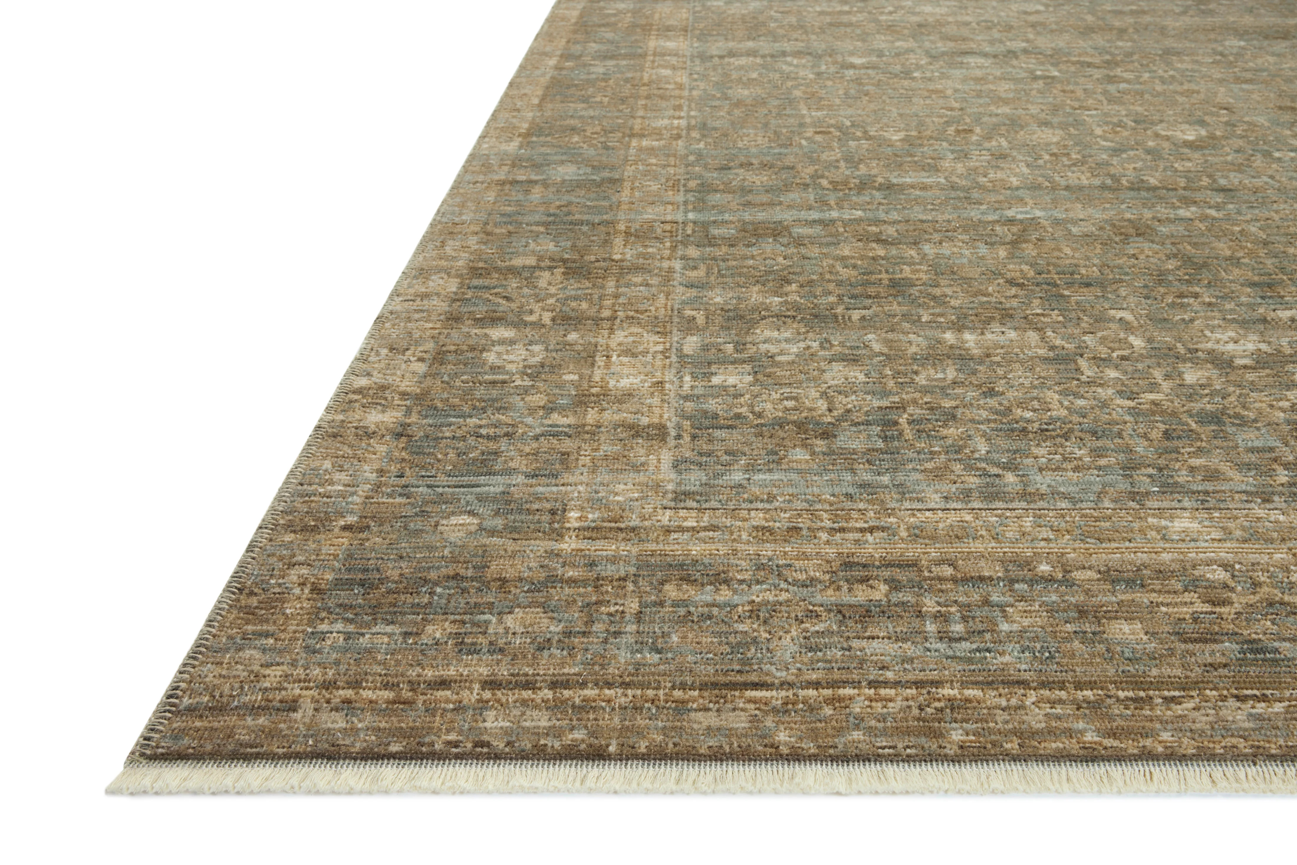 Hillcrest Camel Seaglass Rug | Magnolia