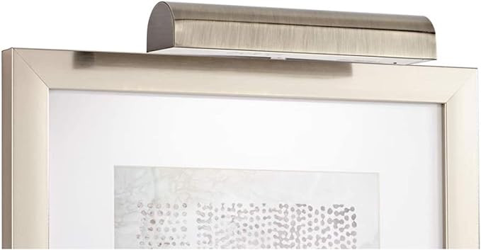 Concept 102L Cordless Remote Control LED Picture Light- 11 1/2 inch Antique Brass With Silver Und... | Amazon (US)