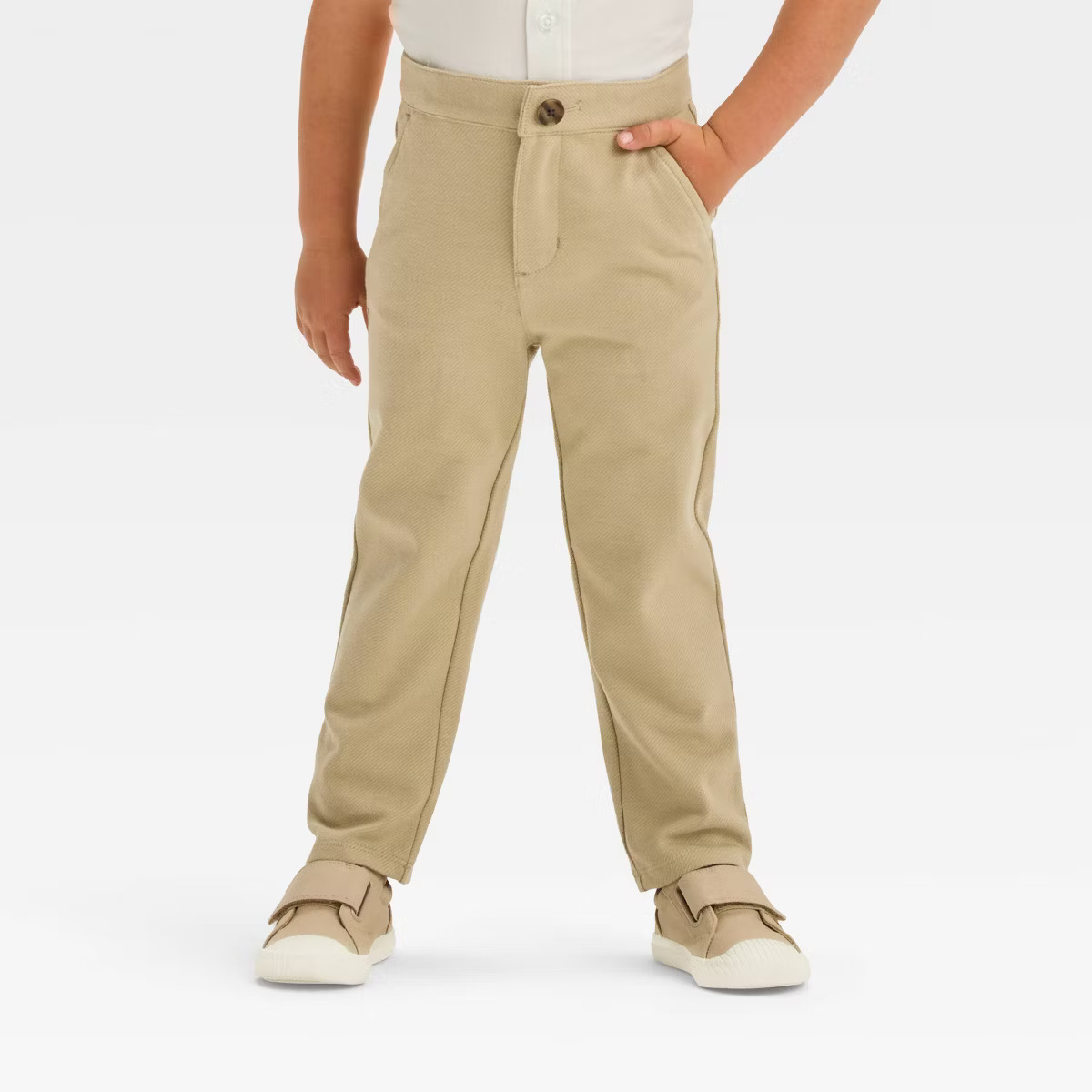Toddler Boys' Knit Pants - Cat & Jack™ Khaki | Target