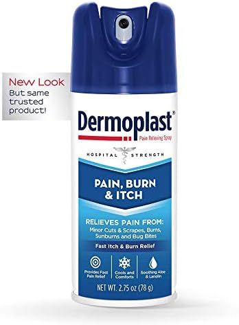 Dermoplast Pain & Itch Spray, 2.75 Ounce Can (Packaging May Vary) | Amazon (US)