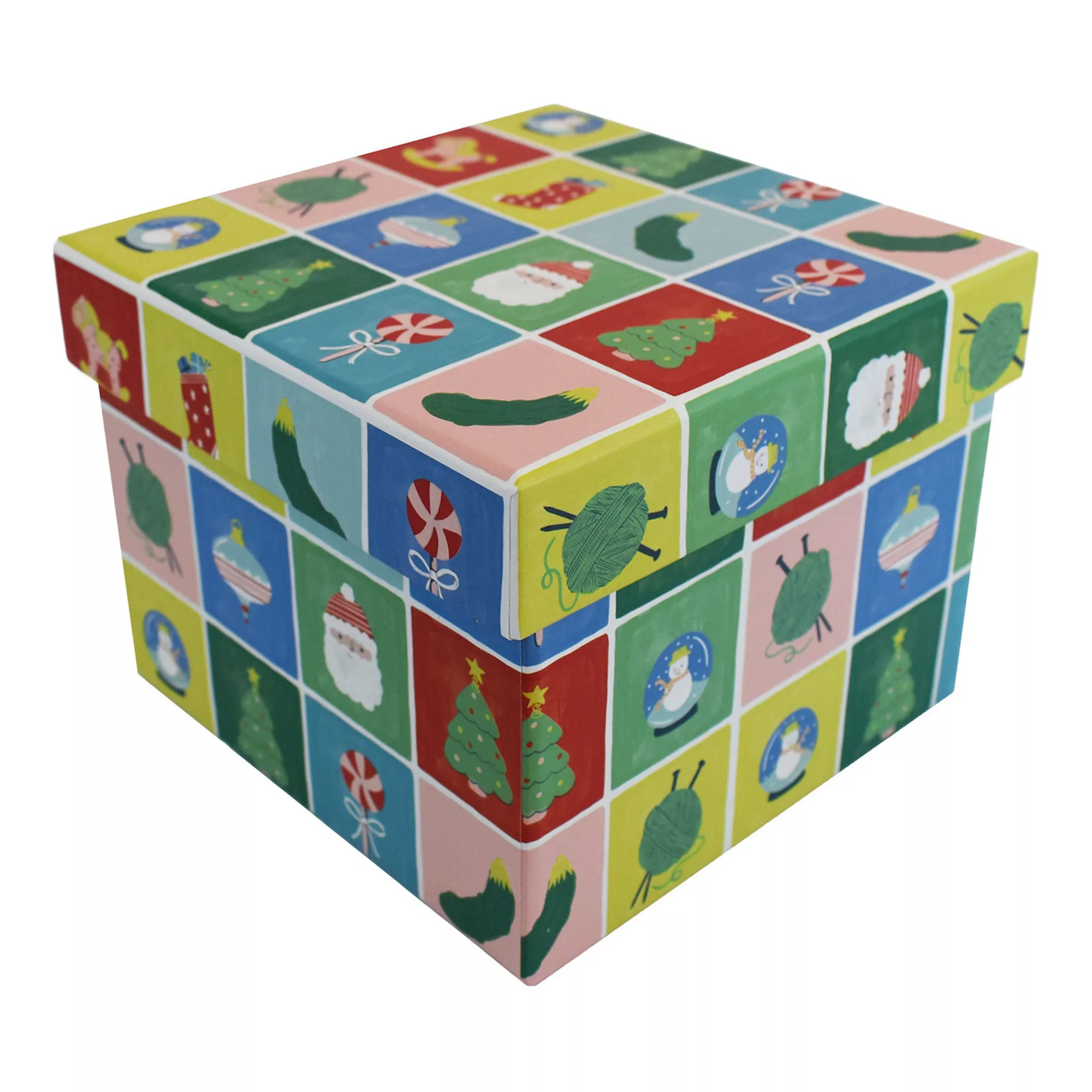 St. Nicholas Square® XS Holiday Icon Lidded Paper Storage Box | Kohl's