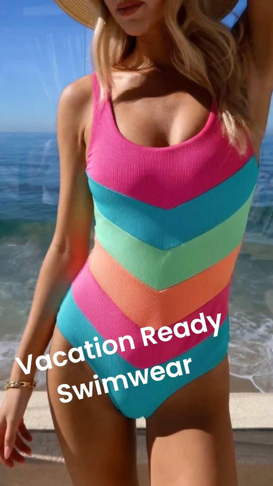 Do you have a beach vacation in your future? 
These styles are flattering, comfortable, stylish, perfect for woman 40+. 

#LTKTravel #LTKOver40 #LTKSwim