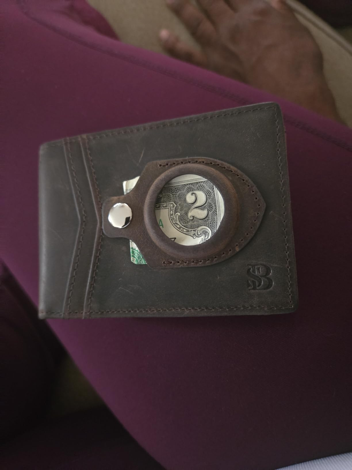 SERMAN BRANDS Money Clip Wallet - Mens Wallets slim Front Pocket RFID Blocking Card Holder Minima... | Amazon (US)