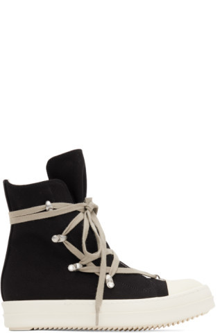 Rick Owens DRKSHDW - Black Hexa Sneakers | SSENSE