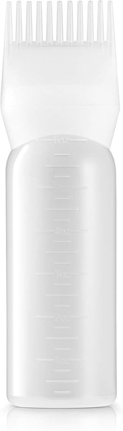 Root Comb Applicator Bottle, 6 ounce with graduated scale, Hair Coloring, Dye and scalp treament ... | Amazon (US)