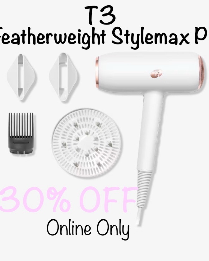 Best price Online Sale only
#beautytools #t3featherweight #hairdryer 

#LTKBeauty #LTKSaleAlert