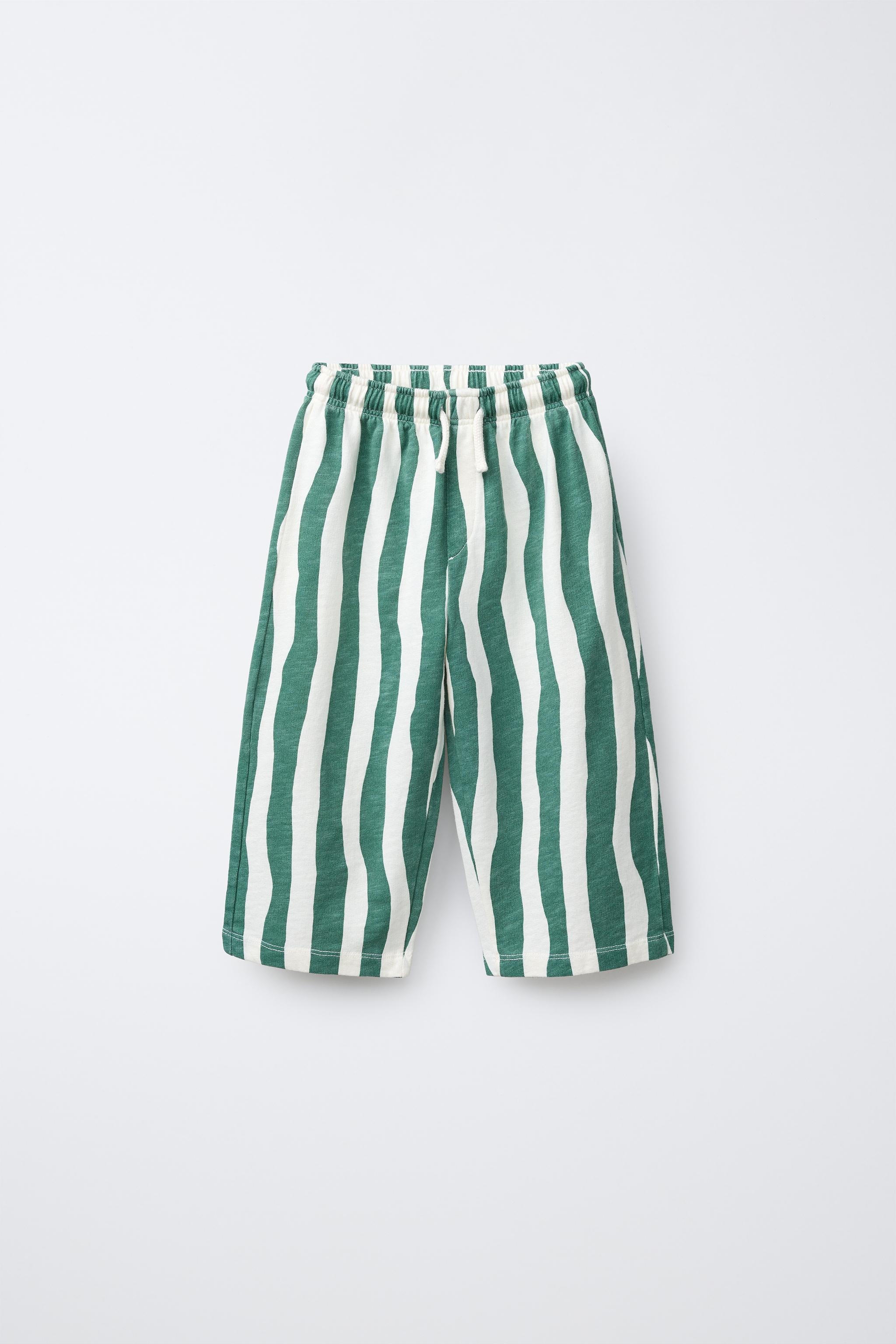 WAVE STRIPED PANTS | Zara US