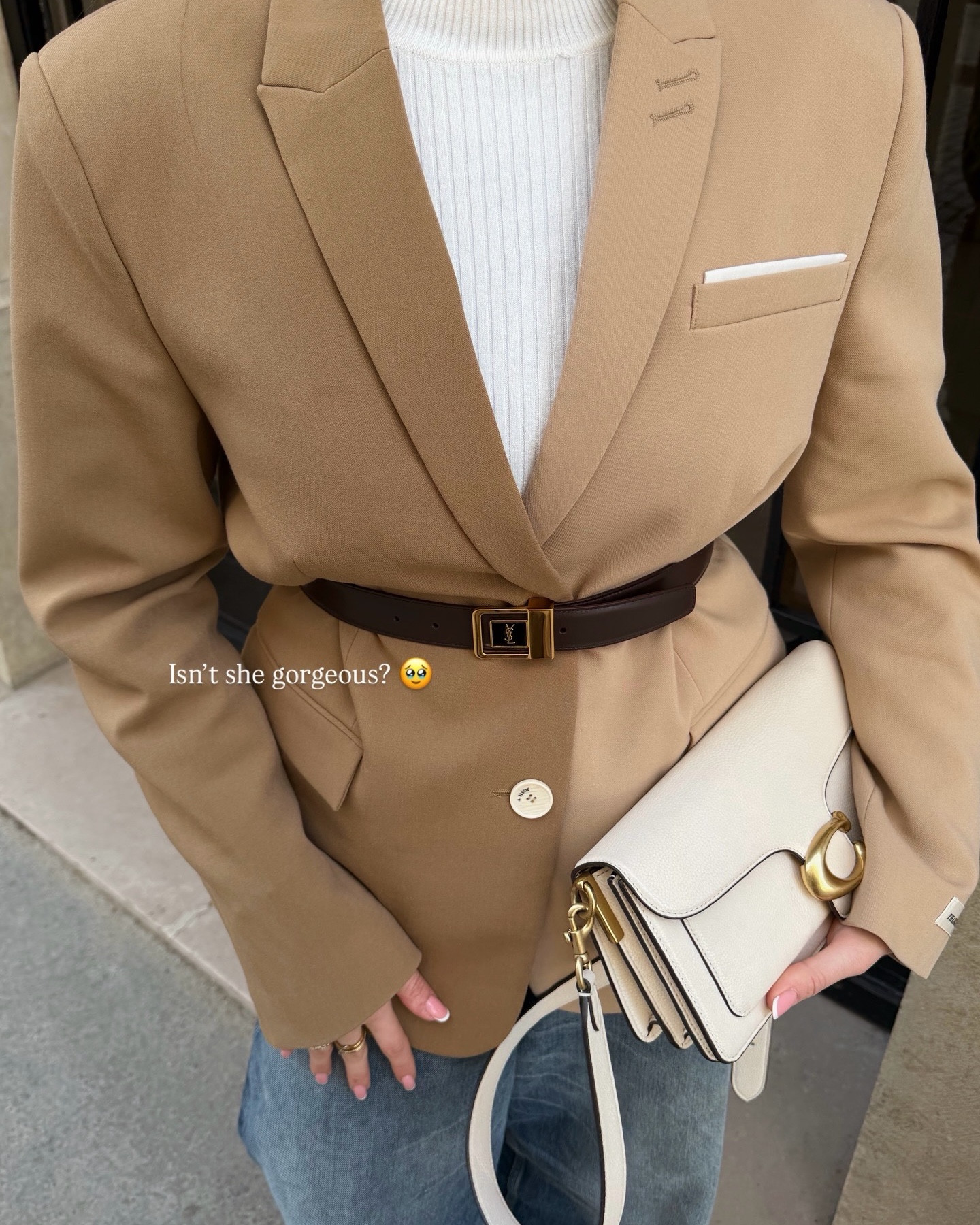 Most gooooorgeous YSL belt 🤎

YSL, Yves Saint Laurent belt, brown belt, brown leather belt 

#LTKFashionMonth #LTKstyletip #LTKspring