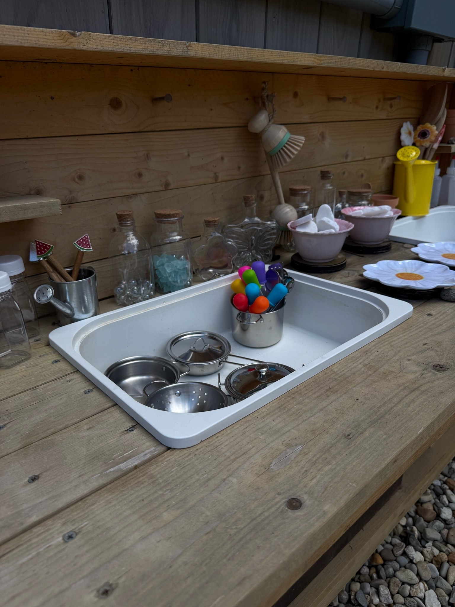 Mud kitchen is complete for the summer!! 
Dressupbuttercup.com #dressupbuttercup #dederaad

#LTKSeasonal #LTKHome #LTKKids