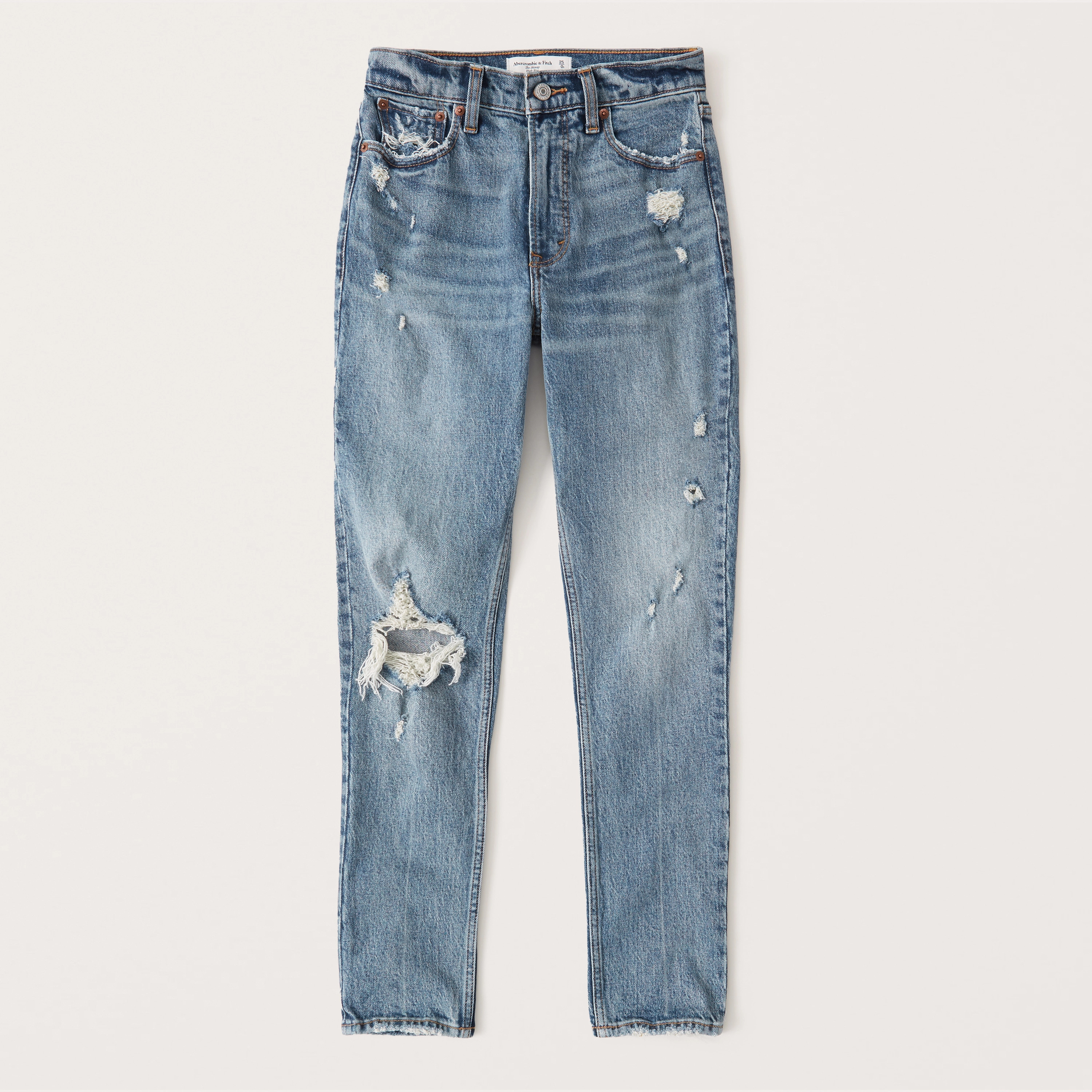 High Rise Skinny Jeans | Abercrombie & Fitch (US)