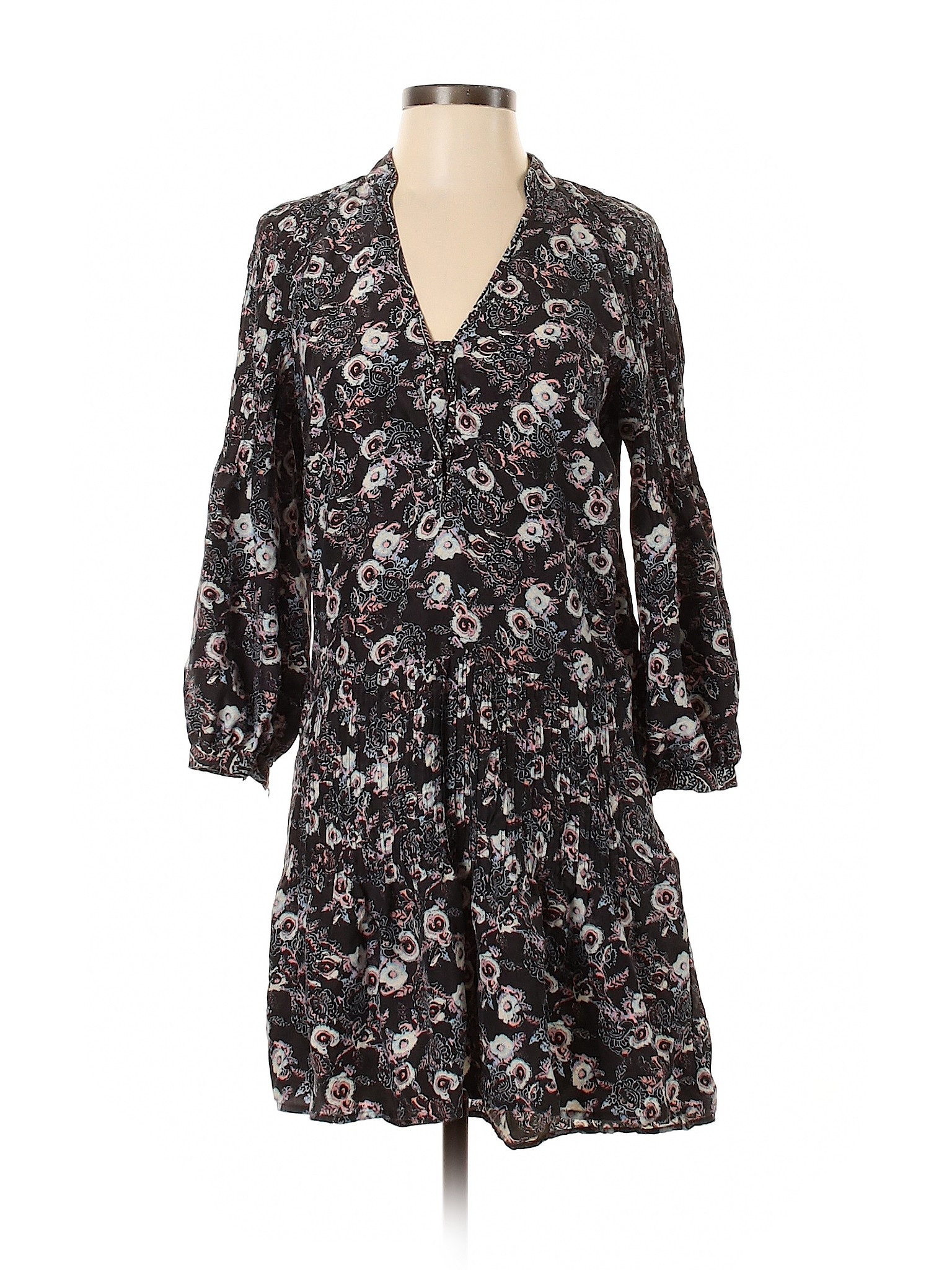 Veronica Beard Casual Dress Size 4: Gray Women's Dresses - 56478624 | thredUP