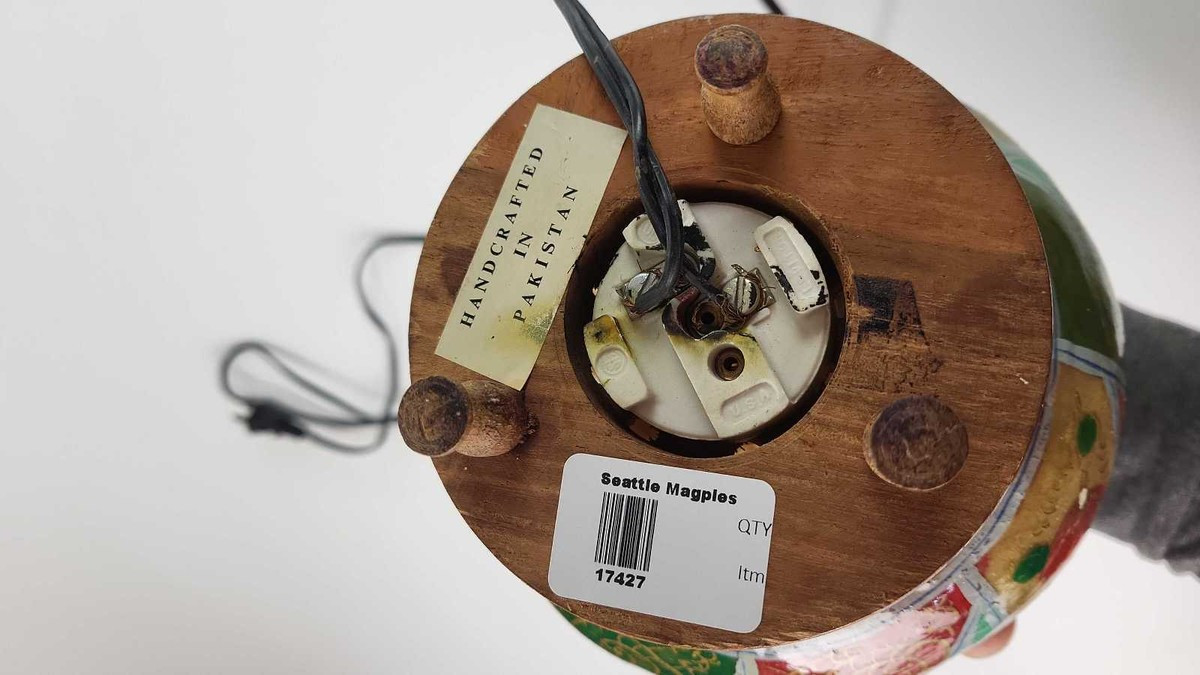 Camel Skin / HIde Lamp - Hand Made Vintage 8" Hand Painted Globe  | eBay | eBay US