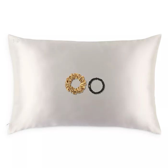 slip Pure Silk Pillowcase and Scrunchies Gift Set | Bloomingdale's (US)