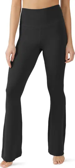 90 DEGREE BY REFLEX High Waist Full Leg Flare Leggings | Nordstromrack | Nordstrom Rack
